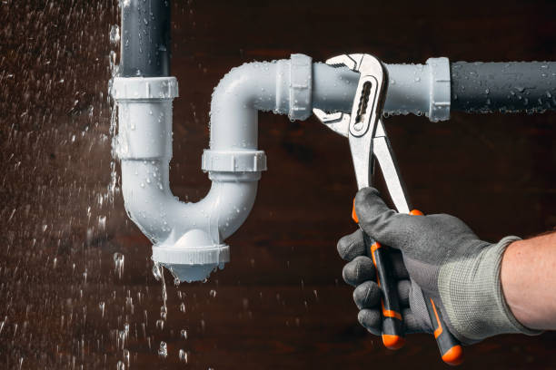 Professional Drain Cleaning technician working in New Town, ND